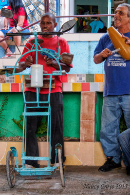 Street Musicians Playing Home Made Instruments (1195965)