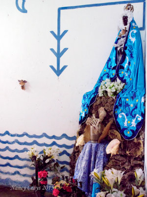 Igbodu (Altar) in a Santeria Casa de Santos (1226365)