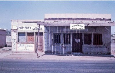 WW II Ghosttown Salton Sea Westmorland, CA