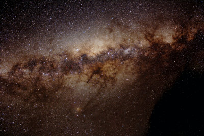 Dusty galaxy from Coonabarabran