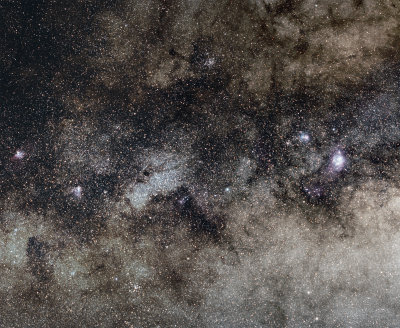 Northern Sagittarius Messier treats