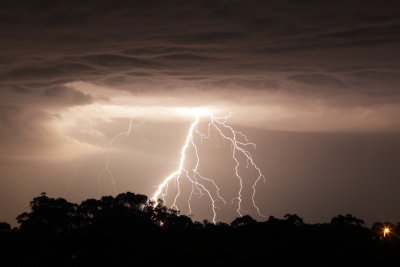 Lightning over Wollongong, 2nd December
