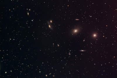 Markarian's Chain wider view