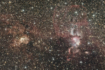 NGC3576 and NGC3603