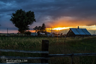 Eastern Idaho Sunset