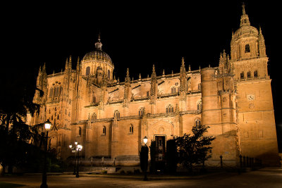 The 'New Cathedral' at night