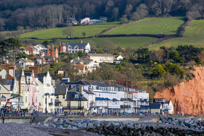 Sea-front and town, Sidmouth (1540)