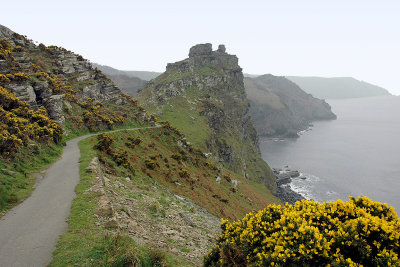 Coastal path, Valley of the Rocks (2215)