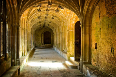 Lacock Abbey ~ cloisters
