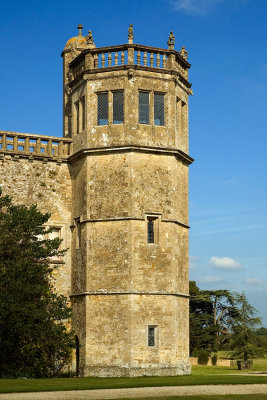 Lacock Abbey ~ tower detail