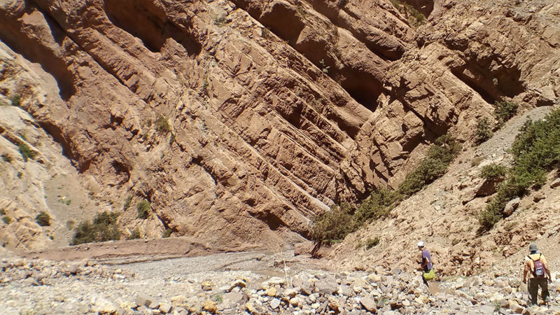 Dans les gorges dIkkis 14h10