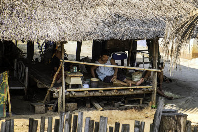 Un village sur la route