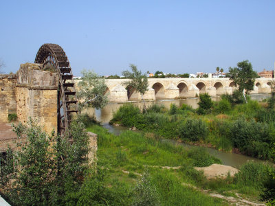 Waterwheel and Roman Bridge