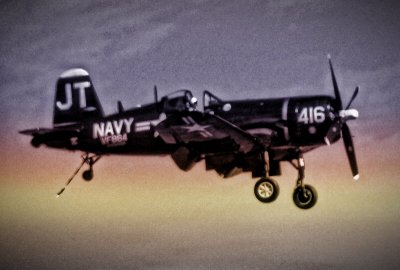 F4U Corsair Landing