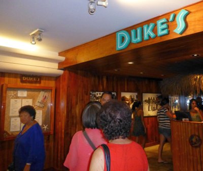 Duke's Waikiki March 12, 2014 get-together