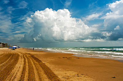 Summer Thunderstorm, South Padre Island, Texas