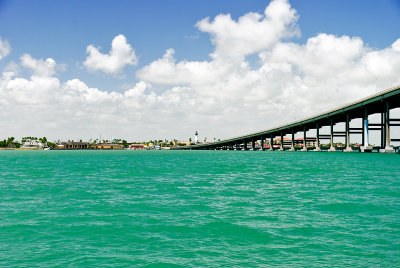 Laguna Madre Port Isabel and the Cuaseway