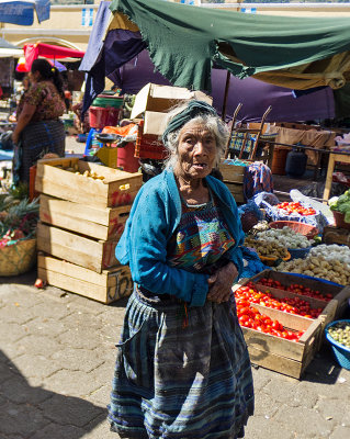 Viejita - Santa Maria de Jesus, Guatemala, market day