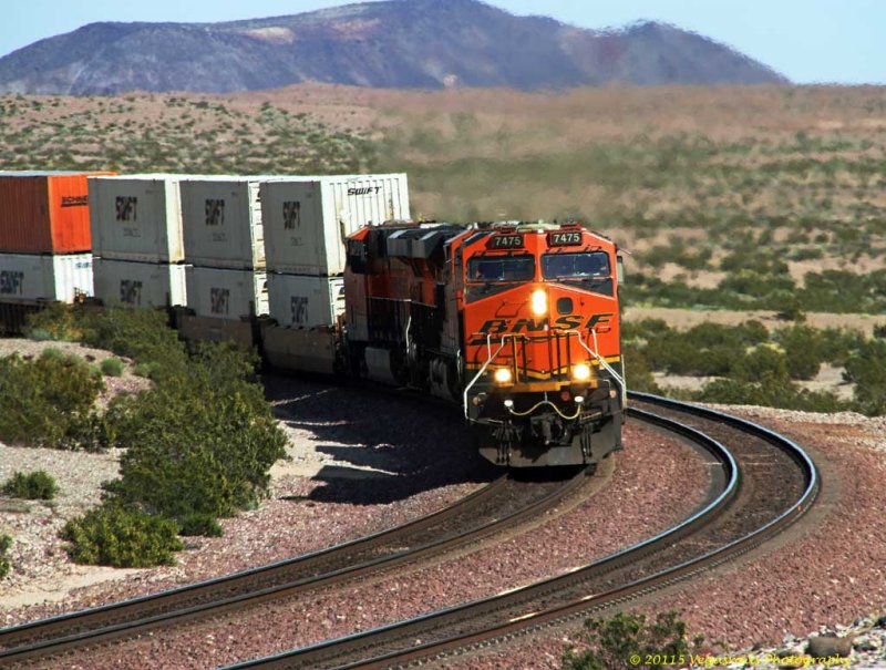 BNSF 7475 Lavic curves