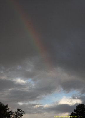 The streak of a rainbow