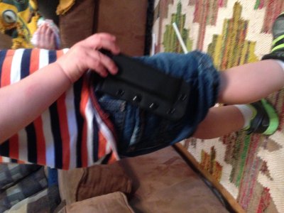 Walther P99 .40 cal belt Mag holster