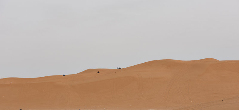 ATVs on the red dunes