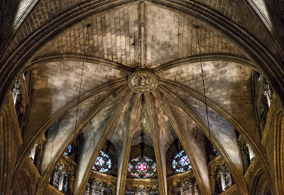 Ceiling over main altar