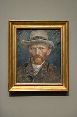'Self Portrait' by Vincent Van Gogh, 1887
