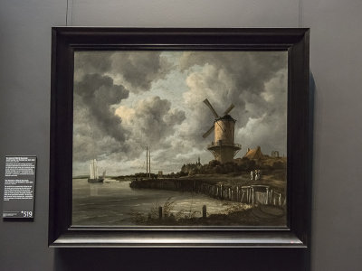 'The Windmill at Wijk bij Duurstede,' van Ruisdael (c. 1670)