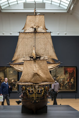 1698 model of the warship William Rex