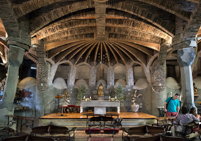 Gaudí's Little-known Church of Colònia Güell