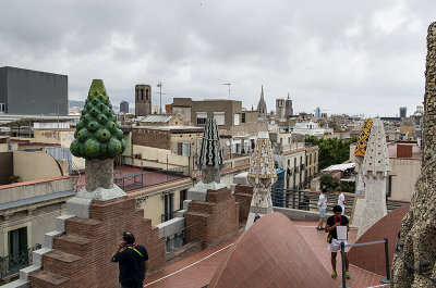 Fanciful chimney view