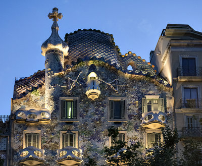 Gaud's Casa Batll (Barcelona)