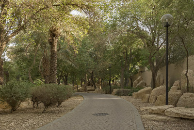 Hajer Garden, quiet pathway