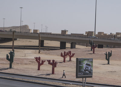 'Forest' on the freeway