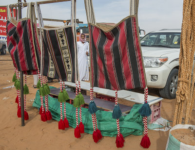 Camel gear at the souk (5/8)