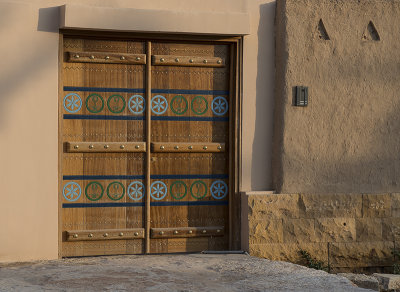 Private home door