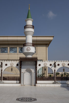 Courtyard minaret