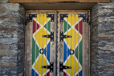 Traditional Asir door