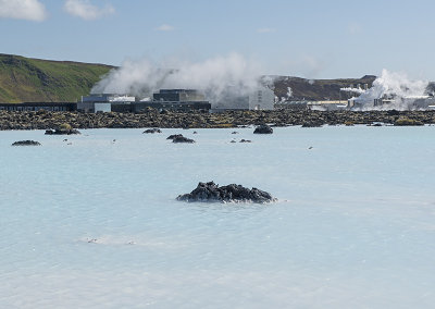 The famous Blue Lagoon