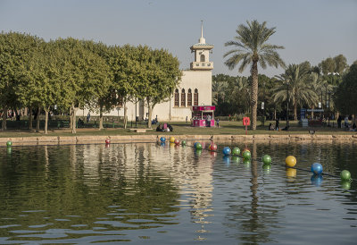 The mosque at the park