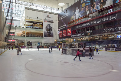 Olympic ice rink, The Dubai Mall