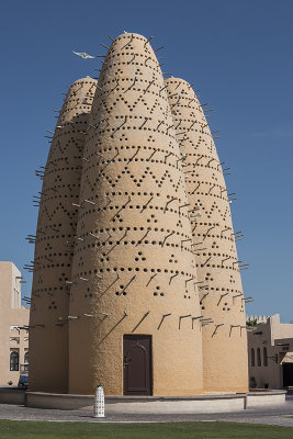 Katara Cultural Village, pigeon condos