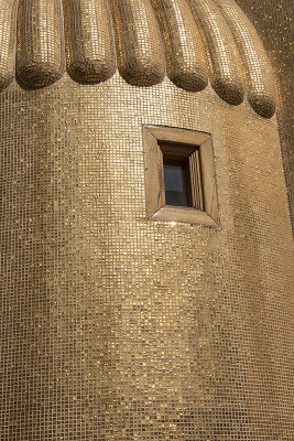 Katara Cultural Village, golden mosque detail