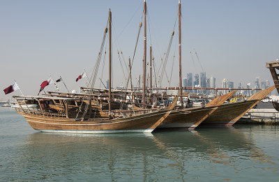 Qatari boats