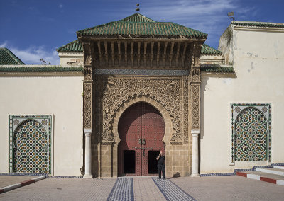 Mausoleum of Moulay Ismail, entry