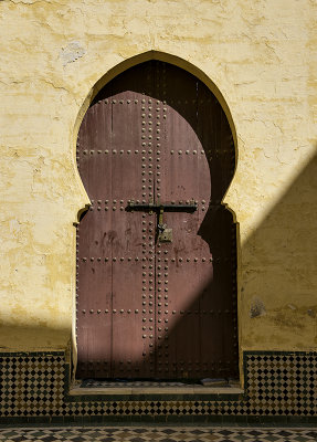 Mausoleum of Moulay Ismail, courtyard