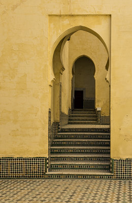 Mausoleum of Moulay Ismail, passageway