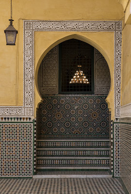 Mausoleum of Moulay Ismail, elaborate entry
