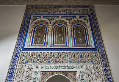 Mausoleum of Moulay Ismail, panel
